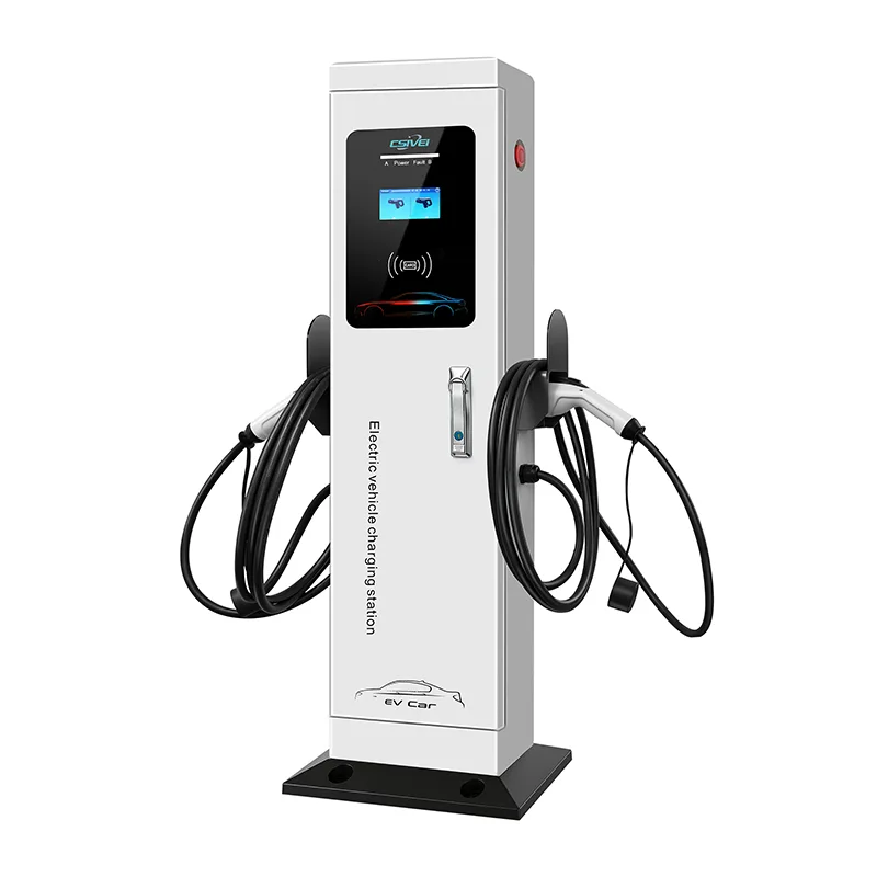 Postaja za polnjenje električnih avtomobilov z dvema pištolama