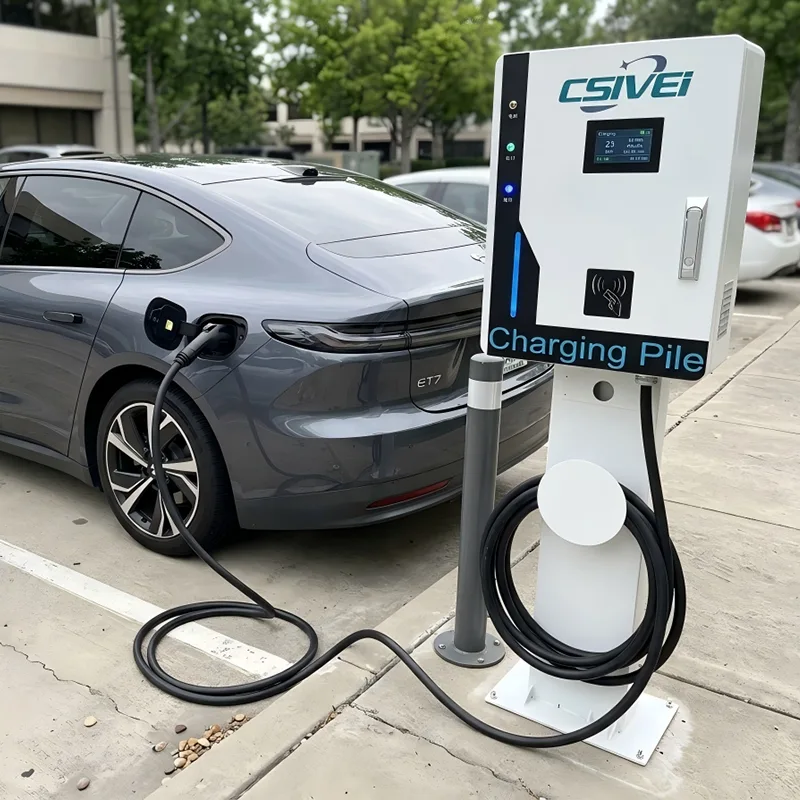 Single-Gun Wall Mounted DC Fast Charger